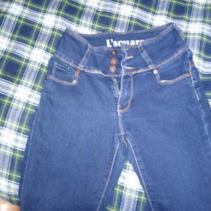 L'square Jeans, size 1, and dark blue, they are practically new skinny.